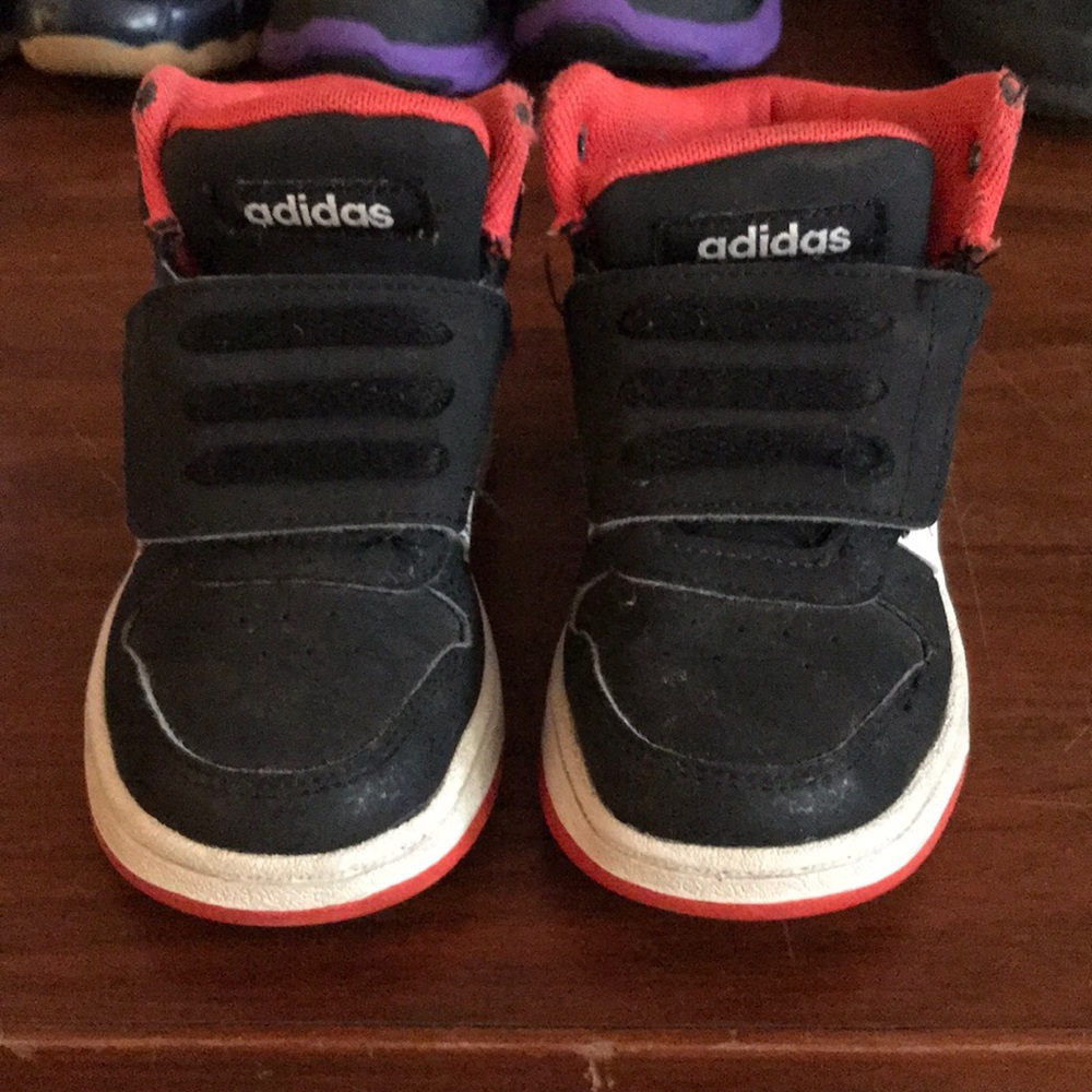 Adidas Velcro high tops